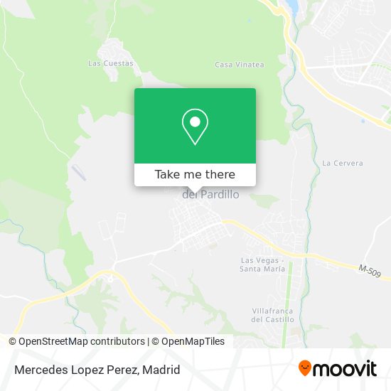 mapa Mercedes Lopez Perez