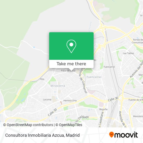 Consultora Inmobiliaria Azcua map