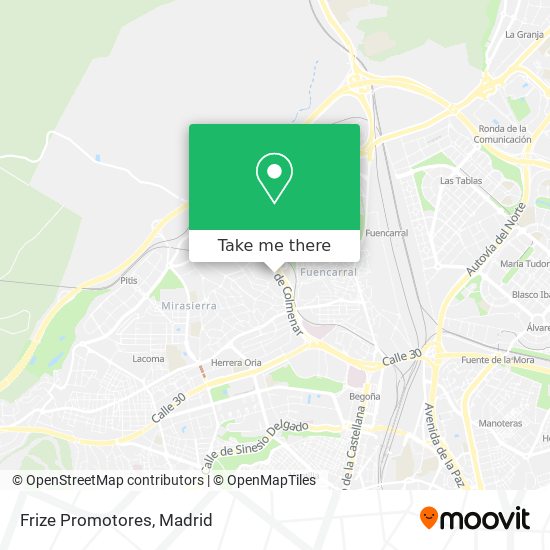 Frize Promotores map