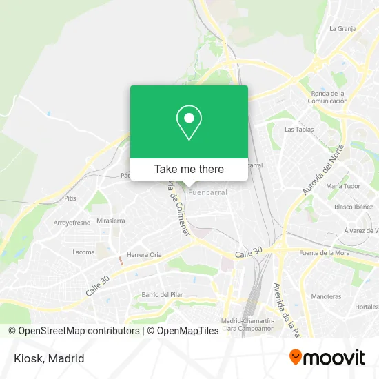 Kiosko map
