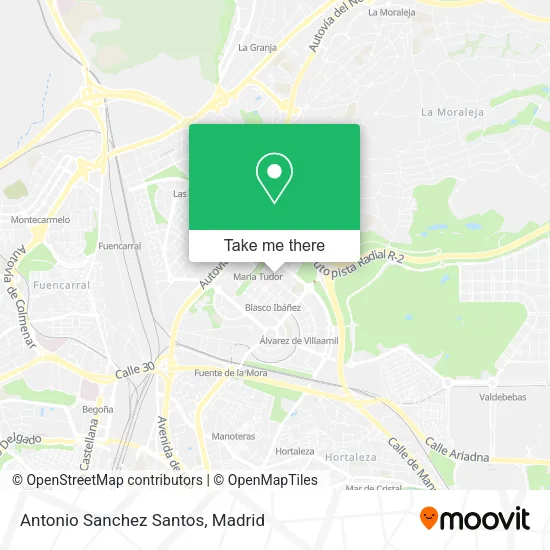 Antonio Sanchez Santos map