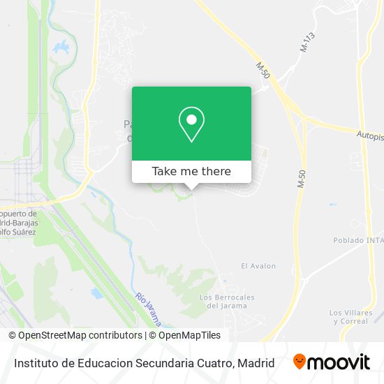 Instituto de Educacion Secundaria Cuatro map