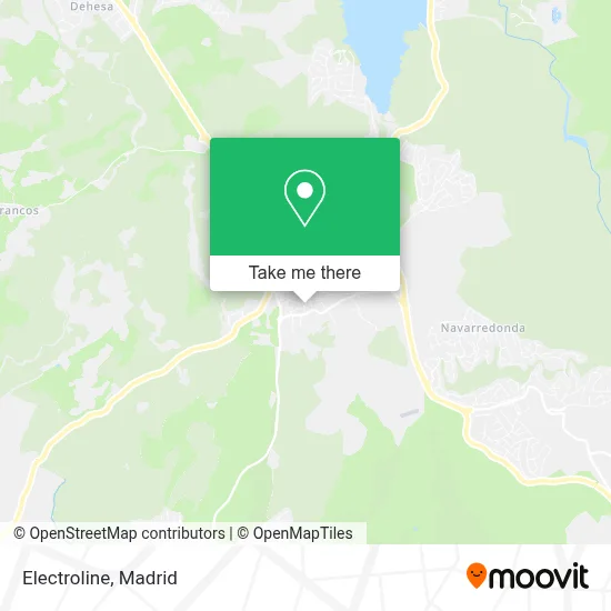 Electroline map