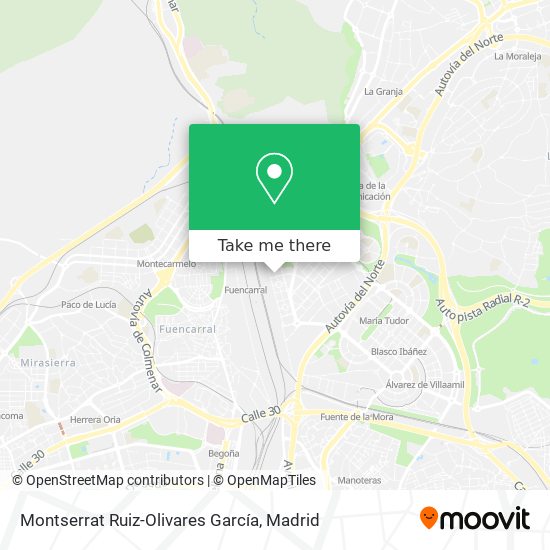 Montserrat Ruiz-Olivares García map