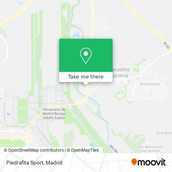 Piedrafita Sport map