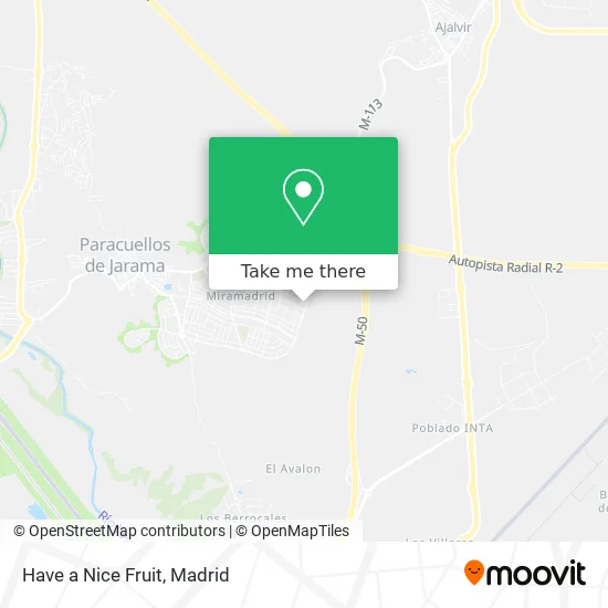 Have a Nice Fruit map
