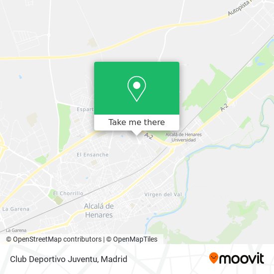 Club Deportivo Juventu map