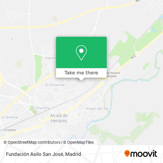 Fundación Asilo San José map