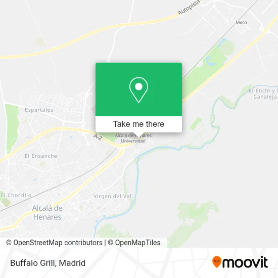 BUFFALO GRILL map