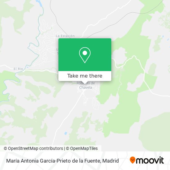 María Antonia García-Prieto de la Fuente map