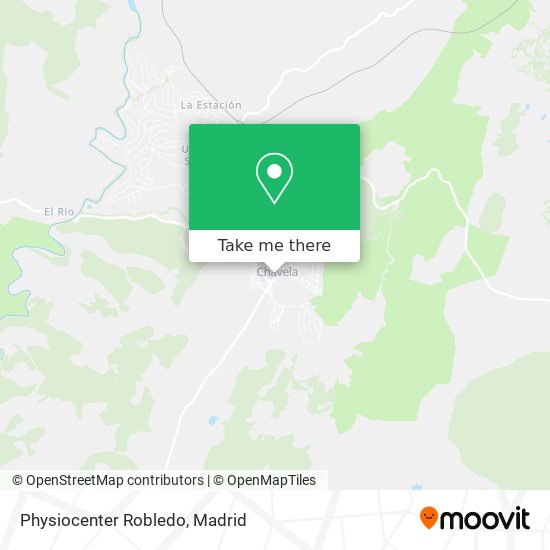 Physiocenter Robledo map