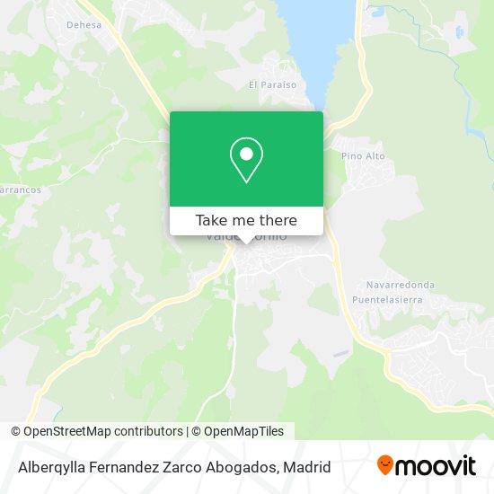 mapa Alberqylla Fernandez Zarco Abogados