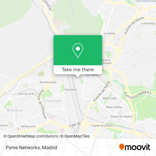 mapa Pyme Networks