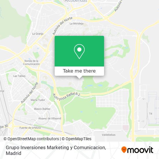 Grupo Inversiones Marketing y Comunicacion map