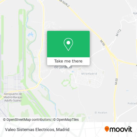 Valeo Sistemas Electricos map