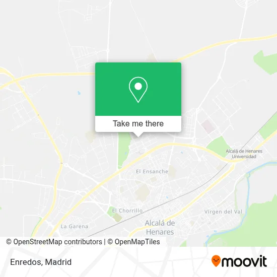 Enredos map