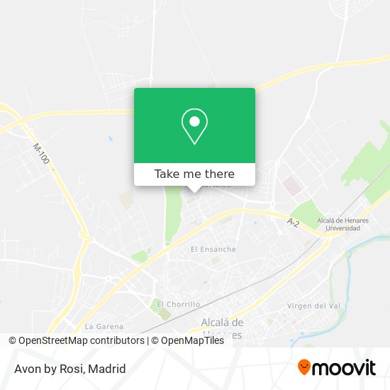 Avon by Rosi map