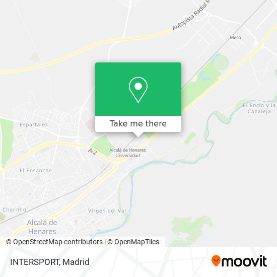 INTERSPORT map