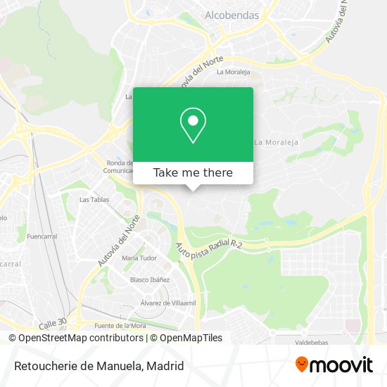 Retoucherie de Manuela map