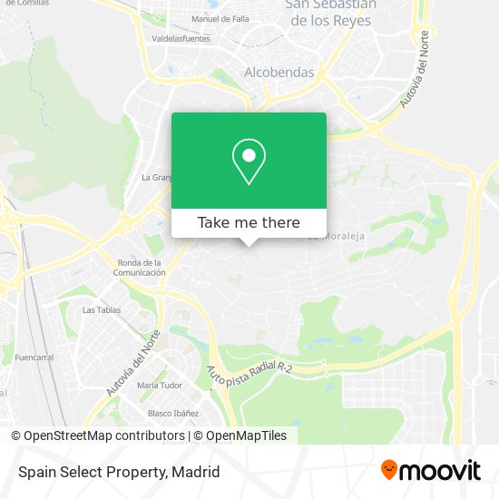 mapa Spain Select Property