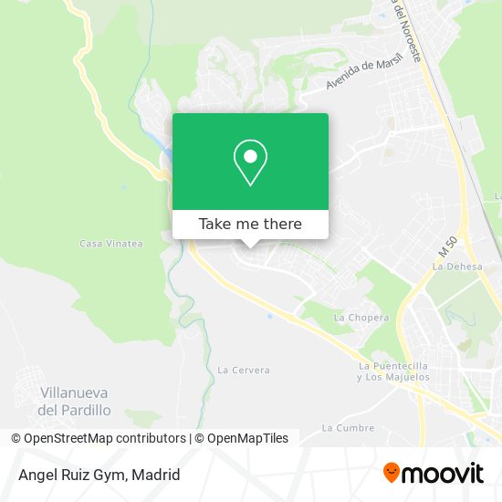 Angel Ruiz Gym map