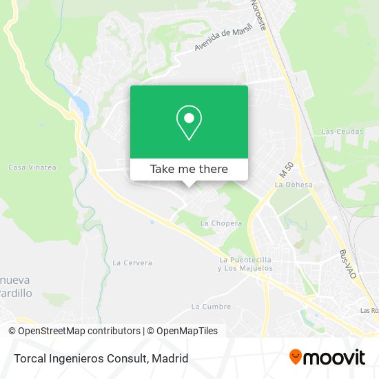 mapa Torcal Ingenieros Consult