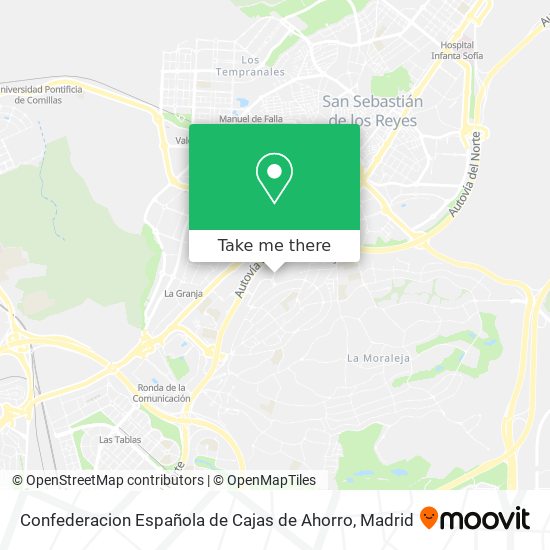 Confederacion Española de Cajas de Ahorro map