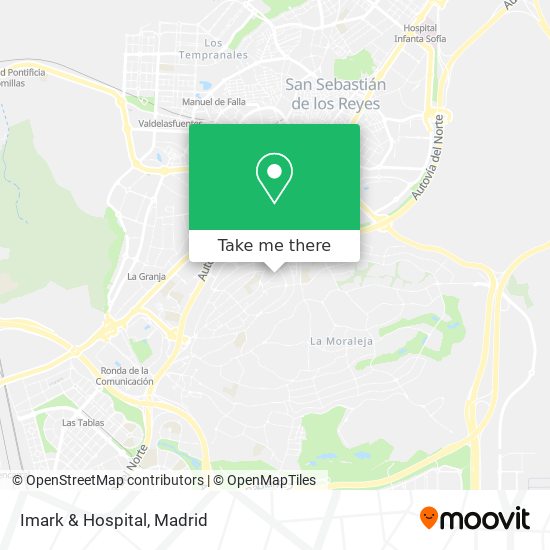 Imark & Hospital map