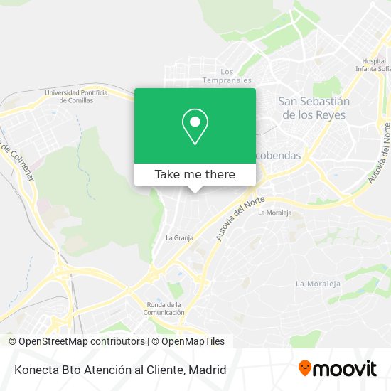 mapa Konecta Bto Atención al Cliente