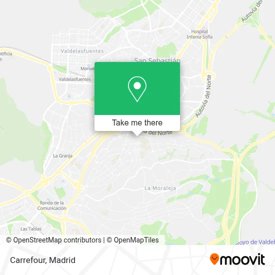 Carrefour map