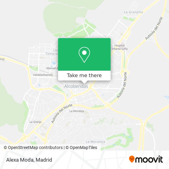 Alexa Moda map