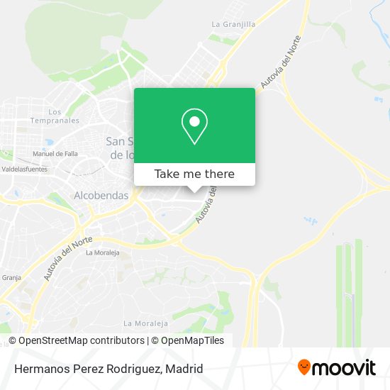 Hermanos Perez Rodriguez map