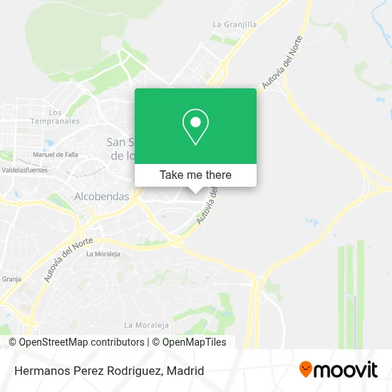Hermanos Perez Rodriguez map