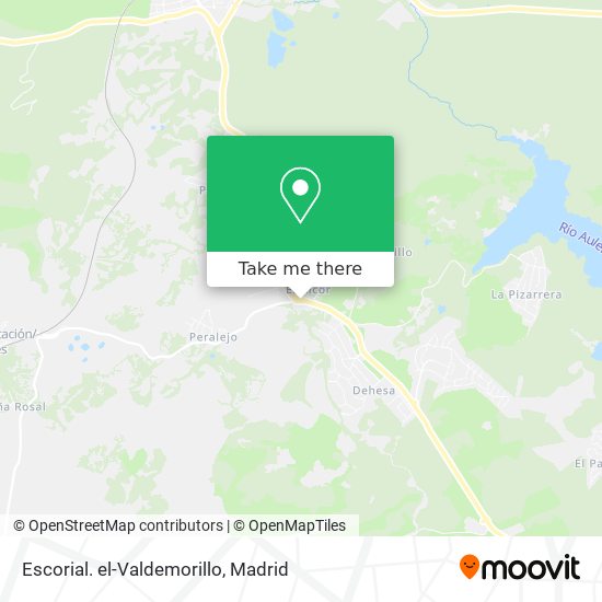 Escorial. el-Valdemorillo map