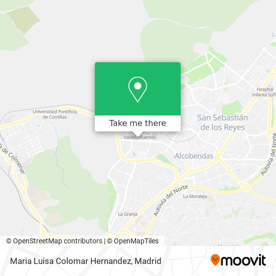 mapa Maria Luisa Colomar Hernandez