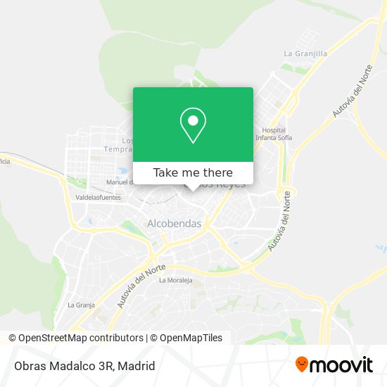 Obras Madalco 3R map