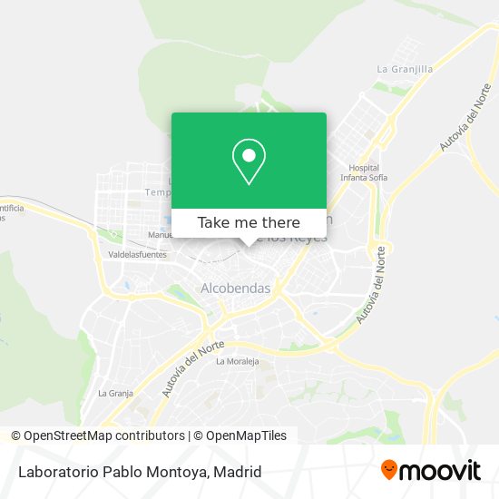 Laboratorio Pablo Montoya map