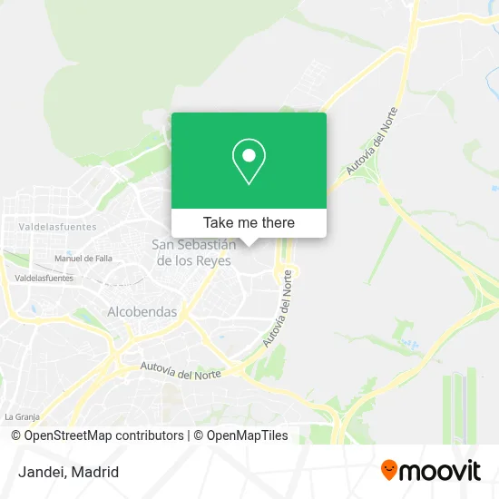 Jandei map