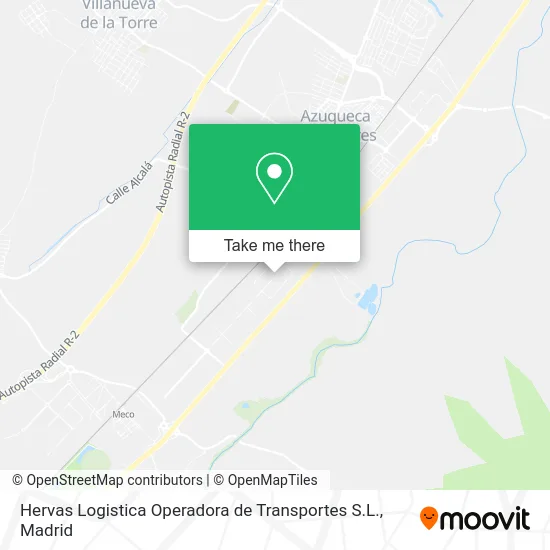 Hervas Logistica Operadora de Transportes S.L. map