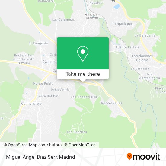 Miguel Angel Diaz Serr map