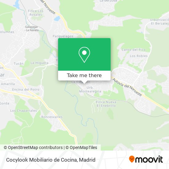 Cocylook Mobiliario de Cocina map