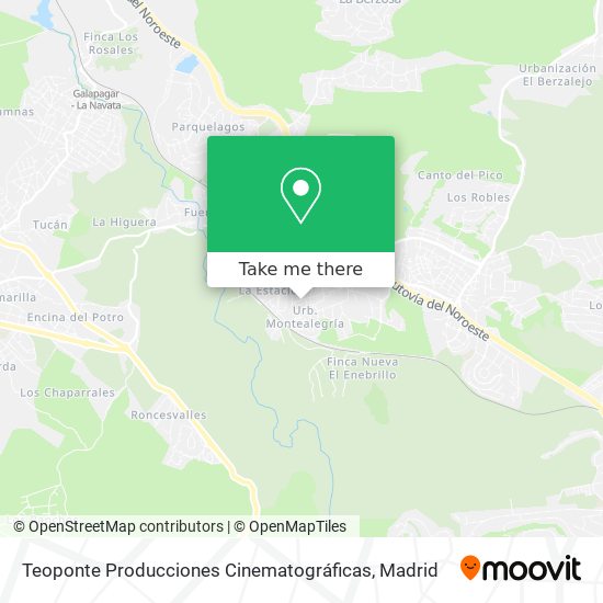 Teoponte Producciones Cinematográficas map