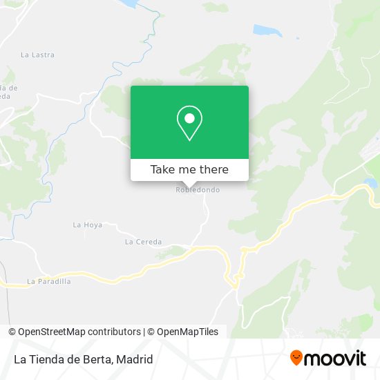 La Tienda de Berta map