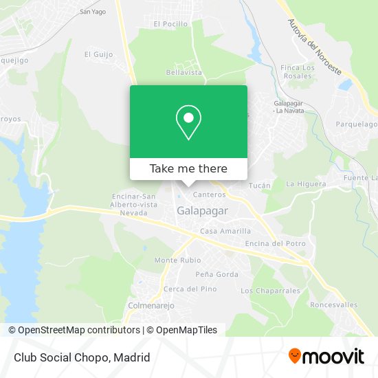 Club Social Chopo map