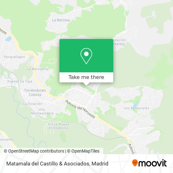 mapa Matamala del Castillo & Asociados