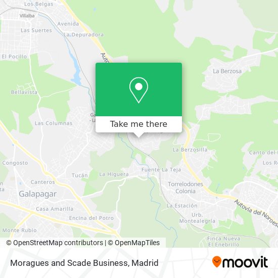 Moragues and Scade Business map