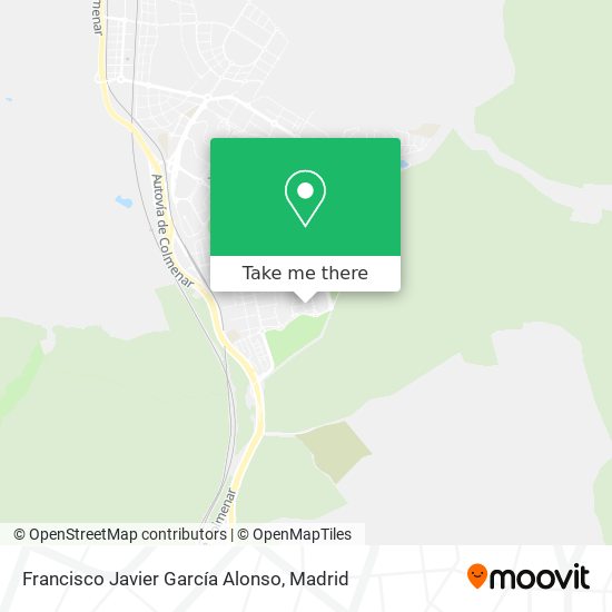 Francisco Javier García Alonso map