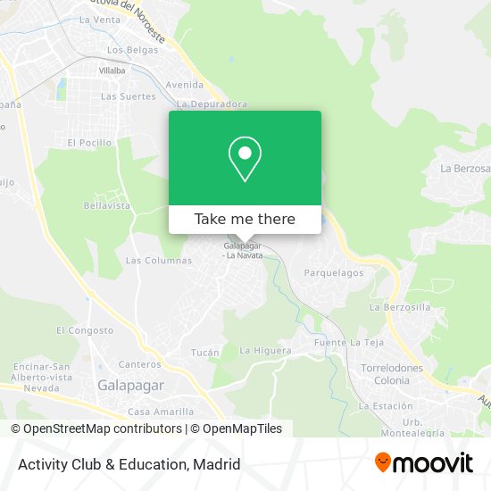 Activity Club & Education map