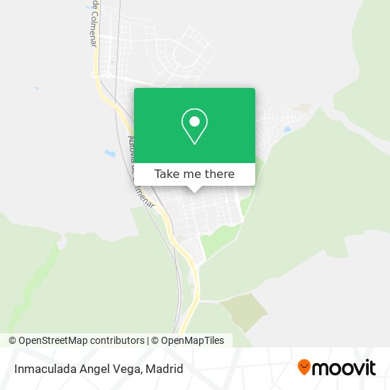 Inmaculada Angel Vega map