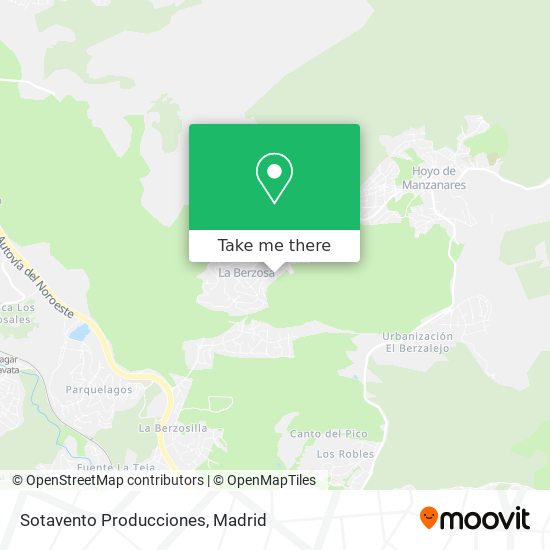 Sotavento Producciones map